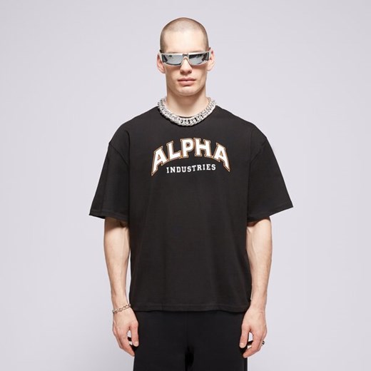 ALPHA INDUSTRIES T-SHIRT COLLEGE T ze sklepu Sizeer w kategorii T-shirty męskie - zdjęcie 170451799