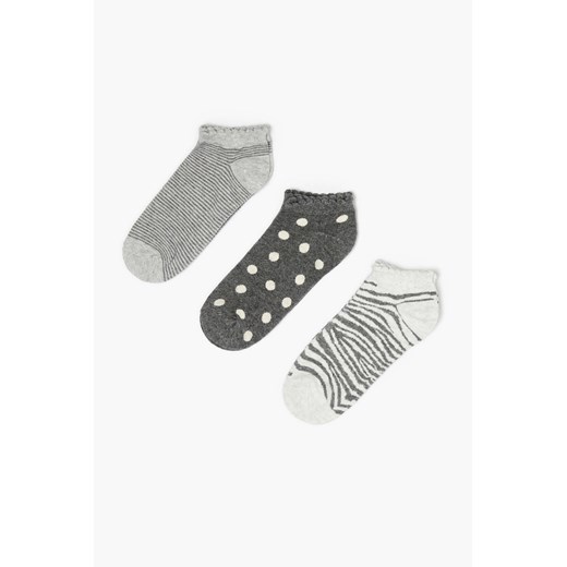3 pack wzorzystych skarpetek uniwersalny okazja Moodo.pl