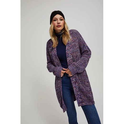 Ciepła opaska na głowę z dzianiny czarna ONE SIZE promocyjna cena Moodo.pl