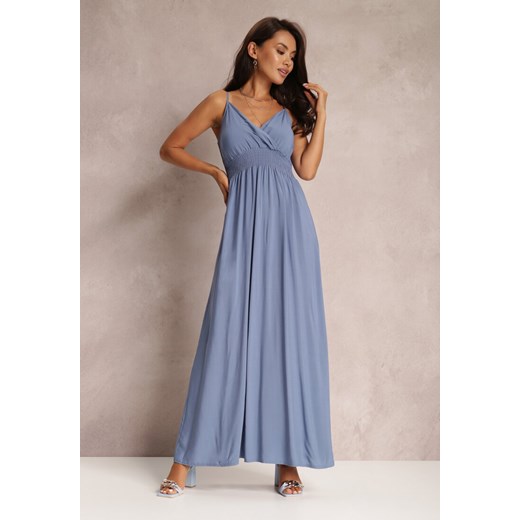 Niebieska Sukienka Sterinig ze sklepu Renee odzież w kategorii Sukienki - zdjęcie 170465959