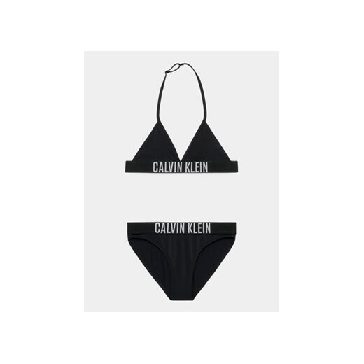 Calvin Klein Swimwear Strój kąpielowy KY0KY00054 Czarny ze sklepu MODIVO w kategorii Stroje kąpielowe - zdjęcie 170467858