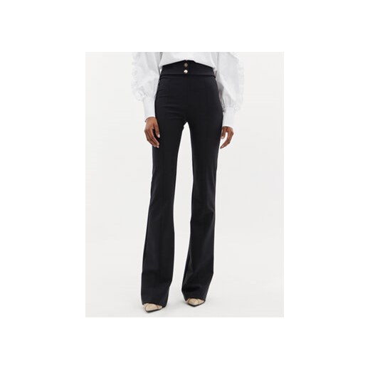 Babylon Spodnie materiałowe E00065 Czarny Regular Fit ze sklepu MODIVO w kategorii Spodnie damskie - zdjęcie 170468019