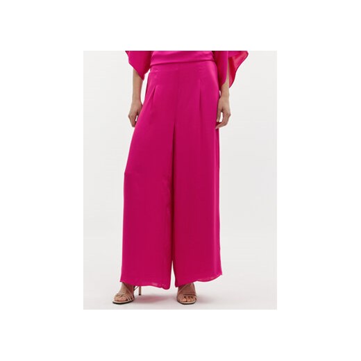 Joseph Ribkoff Spodnie materiałowe 241766 Różowy Wide Leg ze sklepu MODIVO w kategorii Spodnie damskie - zdjęcie 170468316
