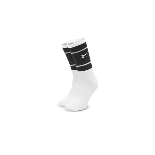 Reebok Skarpety wysokie unisex CL Basketball Sock HC1906 Biały ze sklepu MODIVO w kategorii Skarpetki damskie - zdjęcie 170468367