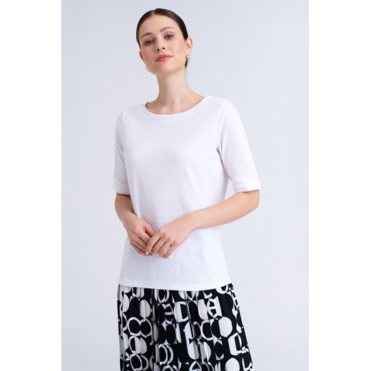 Koszulka damska biała ze sklepu 5.10.15 w kategorii Bluzki damskie - zdjęcie 170469975
