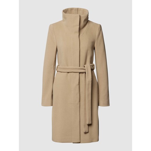Płaszcz z wykładanym kołnierzem model ‘CAVERS’ ze sklepu Peek&Cloppenburg  w kategorii Płaszcze damskie - zdjęcie 170473079