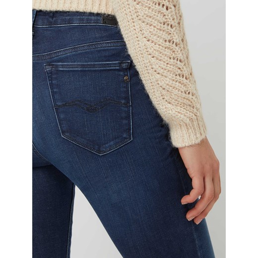 Jeansy o kroju skinny fit z dodatkiem streczu model ‘Luzien’ Replay 32/32 okazyjna cena Peek&Cloppenburg 
