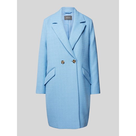 Płaszcz z fakturowanym wzorem ze sklepu Peek&Cloppenburg  w kategorii Płaszcze damskie - zdjęcie 170473518