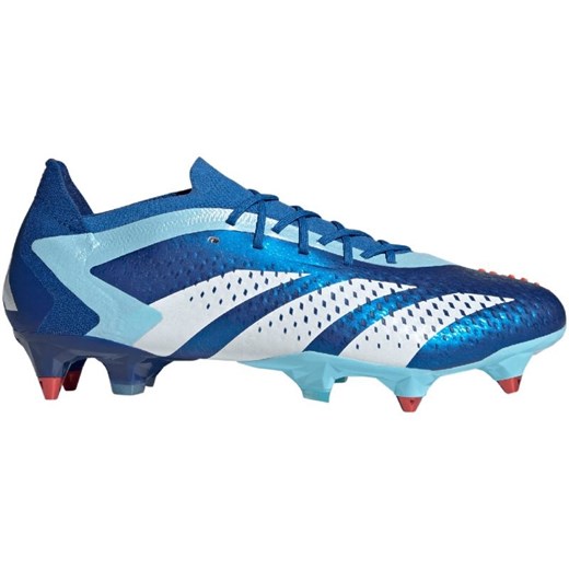 Buty piłkarskie adidas Predator Accuracy.1 Low Sg M IF2291 niebieskie ze sklepu ButyModne.pl w kategorii Buty sportowe męskie - zdjęcie 170473999