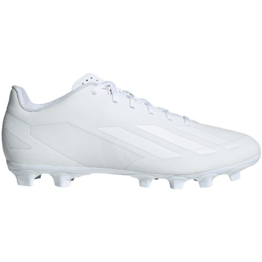 Buty piłkarskie adidas X Crazyfast.4 FxG GY7432 białe ze sklepu ButyModne.pl w kategorii Buty sportowe męskie - zdjęcie 170474005