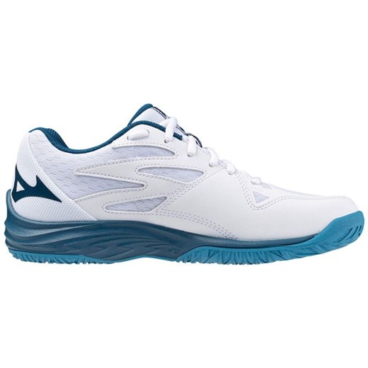 Buty sportowe damskie Mizuno dla siatkarzy niebieskie sznurowane na wiosnę