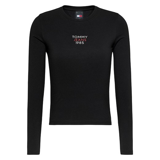 TOMMY JEANS Koszulka w kolorze czarnym ze sklepu Limango Polska w kategorii Bluzki damskie - zdjęcie 170475225