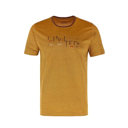 T-shirt męski Volcano pomarańczowa z krótkim rękawem młodzieżowy 