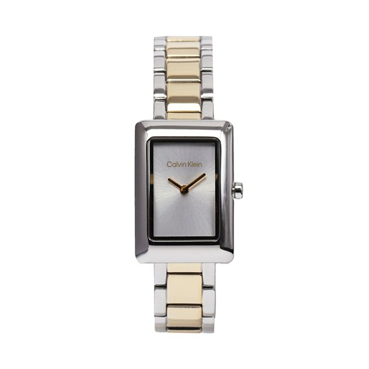 Zegarek Calvin Klein Styled 25200420 Srebrny ze sklepu eobuwie.pl w kategorii Zegarki - zdjęcie 170479957