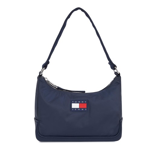 Torebka Tommy Jeans Tjw Uncovered Shoulder Bag AW0AW15949 Dark Night Navy C1G ze sklepu eobuwie.pl w kategorii Listonoszki - zdjęcie 170479969