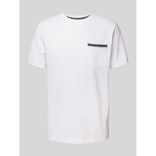 T-shirt z nakładaną brustaszą ze sklepu Peek&Cloppenburg  w kategorii T-shirty męskie - zdjęcie 170492457