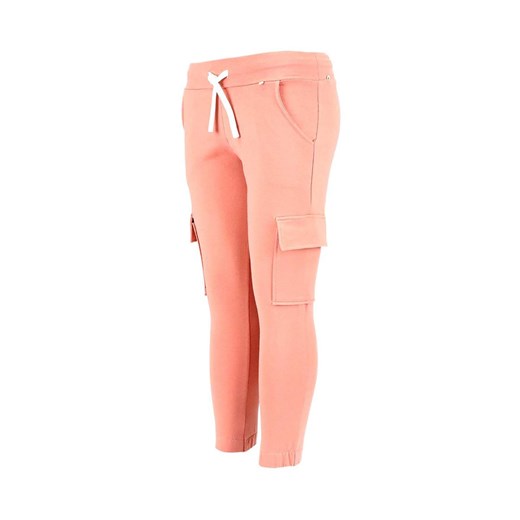 Dziewczęce spodnie dresowe bojówki pudroy róż Tup Tup ze sklepu 5.10.15 w kategorii Spodnie dziewczęce - zdjęcie 170492736