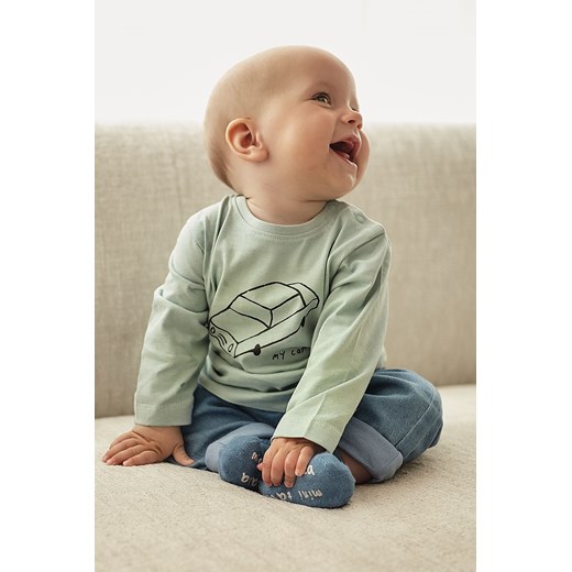 Bawełniana bluzka niemowlęca z Autem 5.10.15. 68 5.10.15