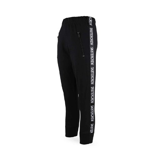 Spodnie dresowe dla chłopca czarne z lampasem Skate8 Tup Tup ze sklepu 5.10.15 w kategorii Spodnie chłopięce - zdjęcie 170492889