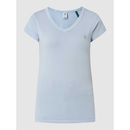 T-shirt o kroju slim fit z bawełny model ‘Eyben’ ze sklepu Peek&Cloppenburg  w kategorii Bluzki damskie - zdjęcie 170495666