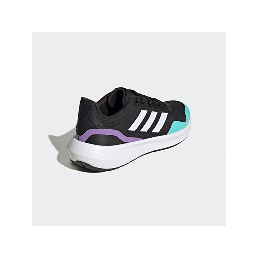 Buty sportowe damskie Adidas do biegania wiązane na płaskiej podeszwie 