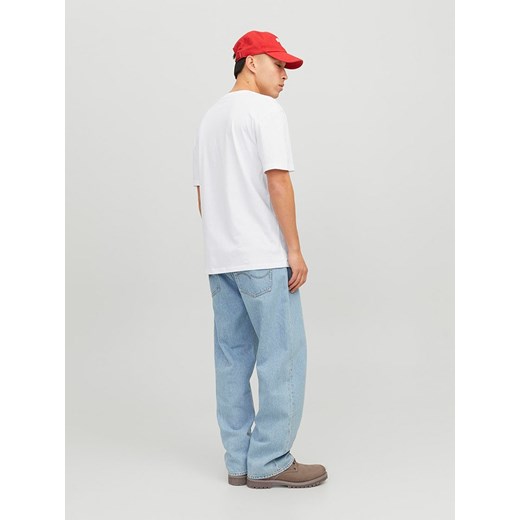 Jack &amp; Jones Koszulka w kolorze białym Jack & Jones L wyprzedaż Limango Polska
