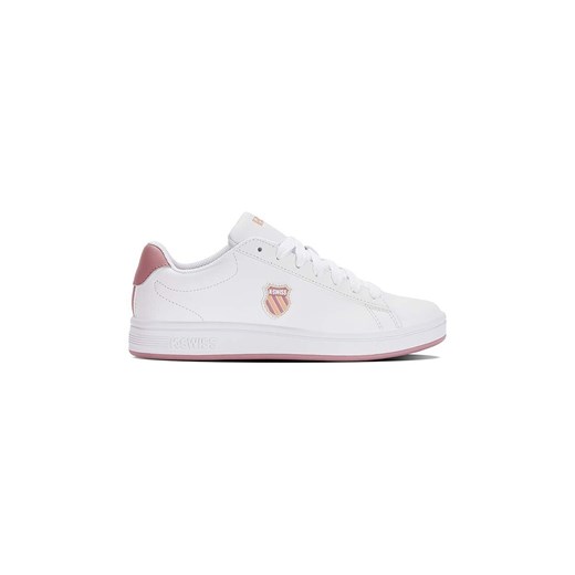 K-Swiss sneakersy skórzane COURT SHIELD kolor biały 96599.952.M ze sklepu ANSWEAR.com w kategorii Buty sportowe damskie - zdjęcie 170501188