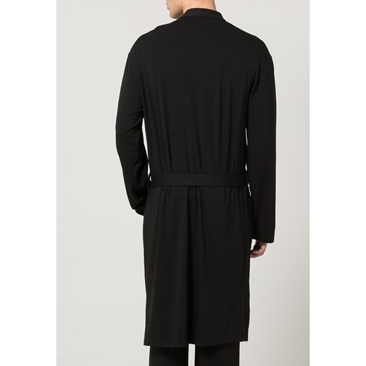 Calvin Klein Underwear Szlafrok black zalando  bez wzorów/nadruków
