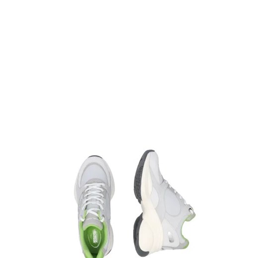 Buty sportowe damskie Michael Kors sneakersy białe sznurowane na wiosnę z tkaniny 