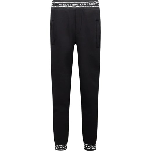 Karl Lagerfeld Kids Spodnie dresowe | Regular Fit ze sklepu Gomez Fashion Store w kategorii Spodnie chłopięce - zdjęcie 170504426