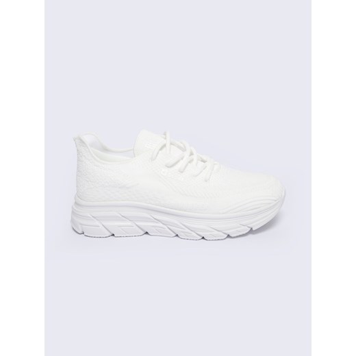 Sneakersy damskie białe NN274989 101 ze sklepu Big Star w kategorii Buty sportowe damskie - zdjęcie 170504558