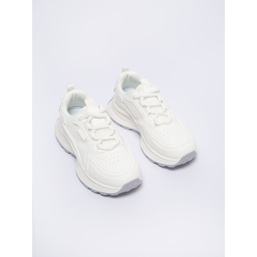 Sneakersy damskie białe NN274A107 101 ze sklepu Big Star w kategorii Buty sportowe damskie - zdjęcie 170504656