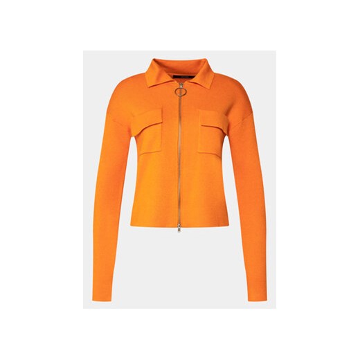 Vero Moda Kardigan Gold 10270619 Pomarańczowy Regular Fit ze sklepu MODIVO w kategorii Swetry damskie - zdjęcie 170507188