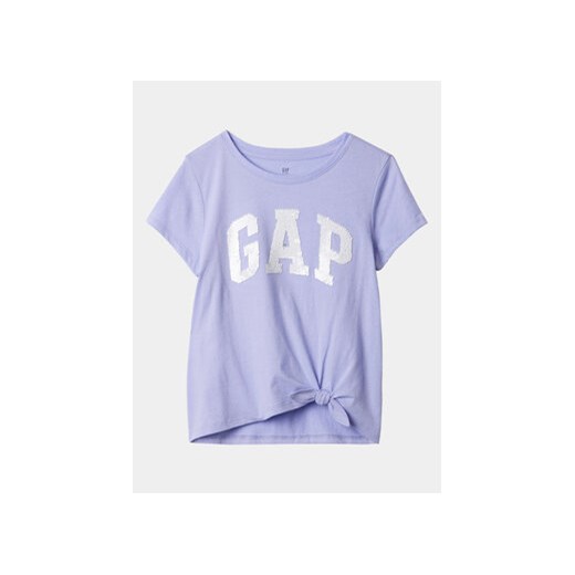 Gap T-Shirt 886009 Niebieski Regular Fit ze sklepu MODIVO w kategorii Bluzki dziewczęce - zdjęcie 170507257