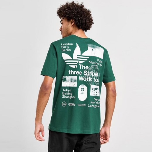 ADIDAS   T-SHIRT BAND TEES - WORLD TOUR ADICOLOR ze sklepu JD Sports  w kategorii T-shirty męskie - zdjęcie 170510166