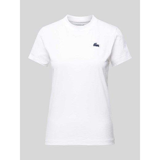 T-shirt z naszywką z logo ze sklepu Peek&Cloppenburg  w kategorii Bluzki damskie - zdjęcie 170511949