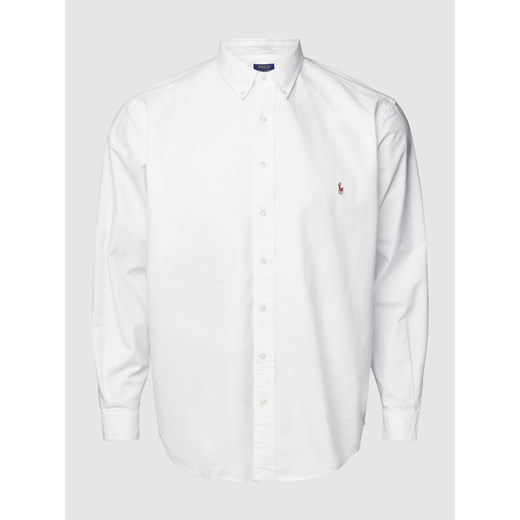 Koszula casualowa PLUS SIZE z wyhaftowanym logo ze sklepu Peek&Cloppenburg  w kategorii Koszule męskie - zdjęcie 170512015