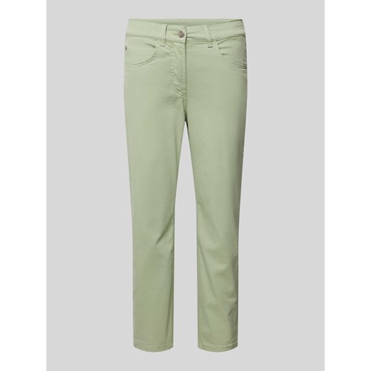 Spodnie z 5 kieszeniami model ‘Soline’ ze sklepu Peek&Cloppenburg  w kategorii Spodnie damskie - zdjęcie 170512115