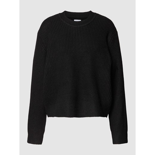 Sweter z dzianiny z wzorem warkocza ze sklepu Peek&Cloppenburg  w kategorii Swetry damskie - zdjęcie 170512475