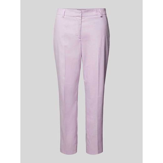 Spodnie materiałowe z kieszenią z tyłu ze sklepu Peek&Cloppenburg  w kategorii Spodnie damskie - zdjęcie 170512608