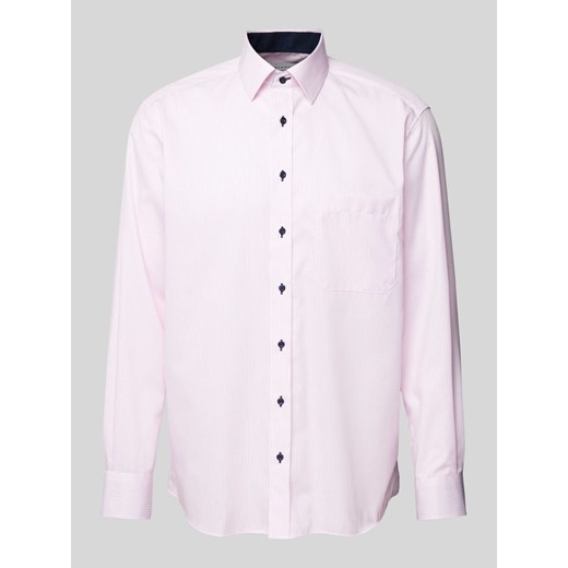 Koszula biznesowa o kroju Comfort Fit z wzorem w paski ze sklepu Peek&Cloppenburg  w kategorii Koszule męskie - zdjęcie 170513068