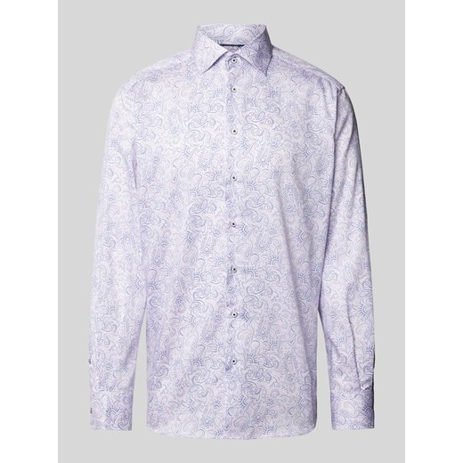 Koszula biznesowa o kroju modern fit ze wzorem paisley Eterna 39 Peek&Cloppenburg 