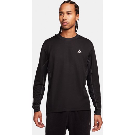 Męska zimowa koszulka z długim rękawem Nike ACG Dri-FIT ADV „Goat Rocks” - Czerń ze sklepu Nike poland w kategorii T-shirty męskie - zdjęcie 170513159