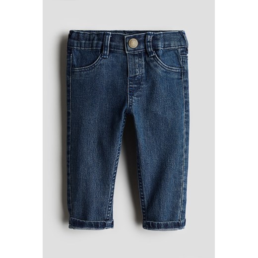 H & M - Dżinsy Skinny Fit - Niebieski ze sklepu H&M w kategorii Spodnie i półśpiochy - zdjęcie 170513216