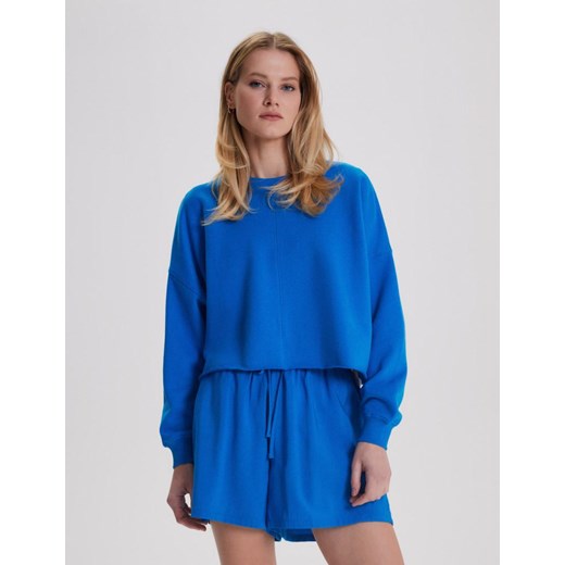 Bluza OYSSI Niebieski XS ze sklepu Diverse w kategorii Bluzy damskie - zdjęcie 170514739