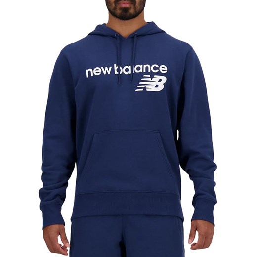 Bluza New Balance MT03910NNY - granatowa ze sklepu streetstyle24.pl w kategorii Bluzy męskie - zdjęcie 170514785