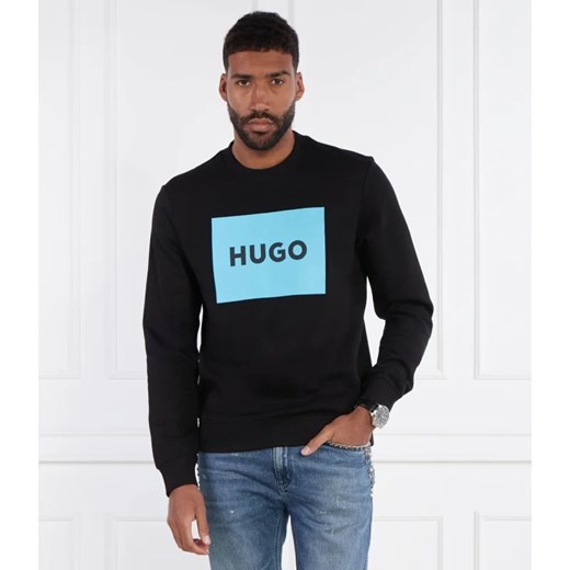 Bluza męska Hugo Boss z napisami bawełniana 