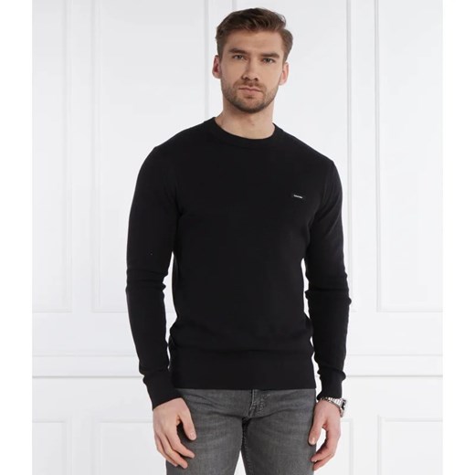 Calvin Klein Sweter | Regular Fit ze sklepu Gomez Fashion Store w kategorii Swetry męskie - zdjęcie 170515148