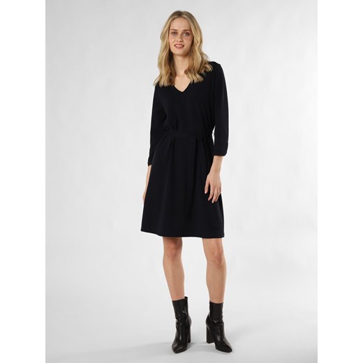 Ambiance Sukienka damska Kobiety granatowy jednolity ze sklepu vangraaf w kategorii Sukienki - zdjęcie 170516997