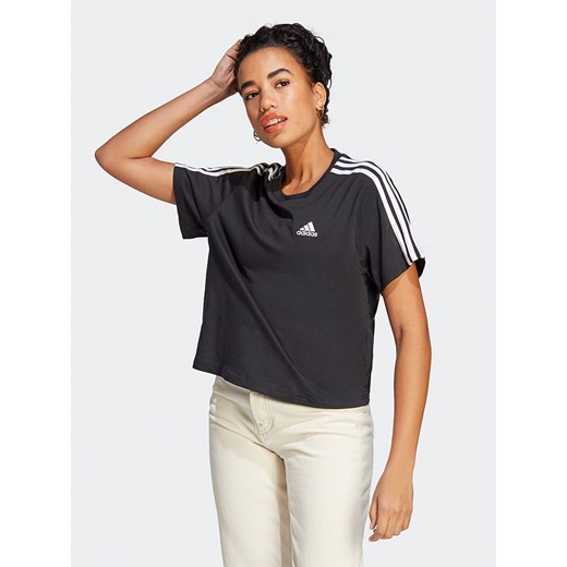 adidas Koszulka w kolorze czarnym ze sklepu Limango Polska w kategorii Bluzki damskie - zdjęcie 170518578